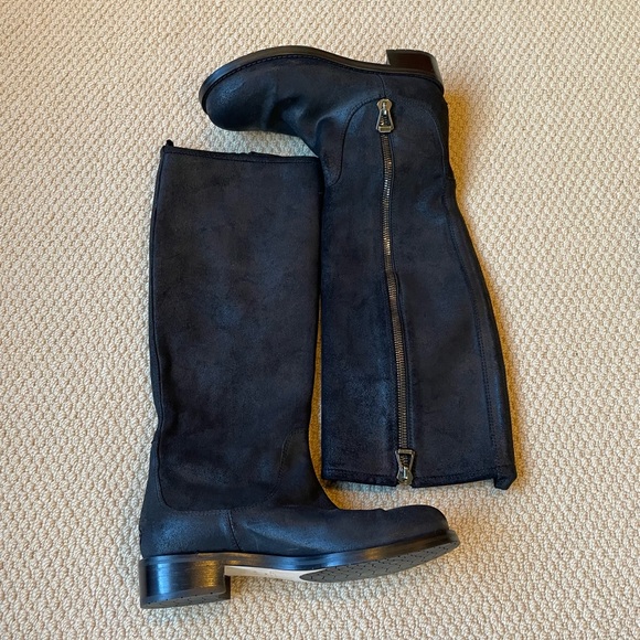NWOT Jimmy Choo black suede boots absolutely gorgeous!
